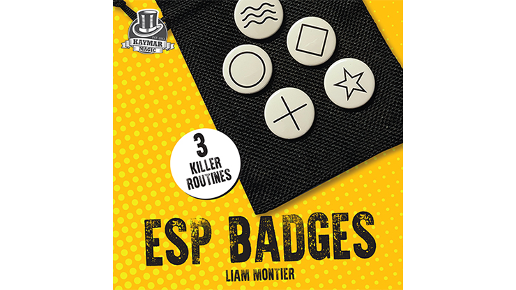 ESP Badges by Liam Montier Kaymar Magic Company UK bei Deinparadies.ch