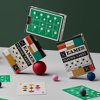 Eames "Hang-It-All" (Green) Playing Cards | Art of Play