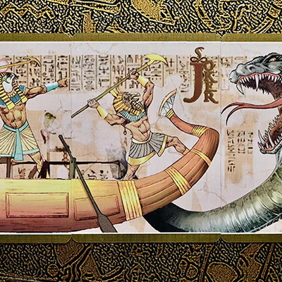 Egypt Mythology Premium Edition (Sapphire) Playing Cards-Jacinto José Moyano Guerrero-Deinparadies.ch