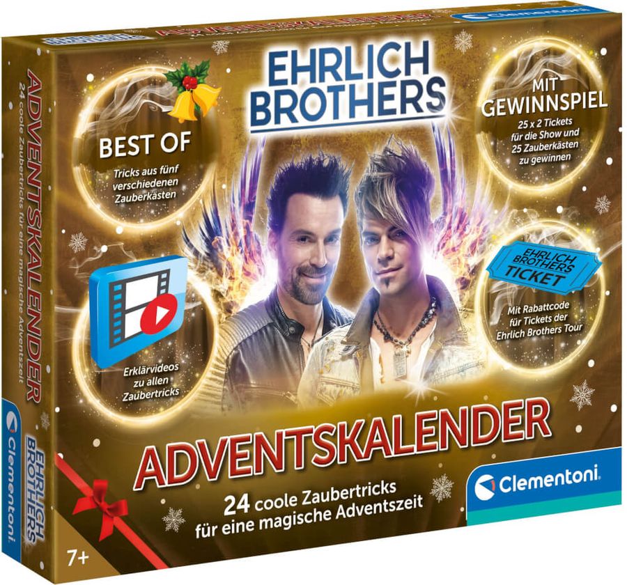 Ehrlich Brothers Adventskalender-Clementoni-Deinparadies.ch