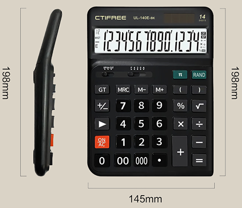 Electricks Quantum Calculator (Black)-Electricks-Deinparadies.ch