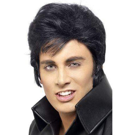 Elvis-Perücke schwarz Smiffys bei Deinparadies.ch