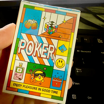 Enjoy Pleasure in Good Times Playing Cards-David Jon-Deinparadies.ch