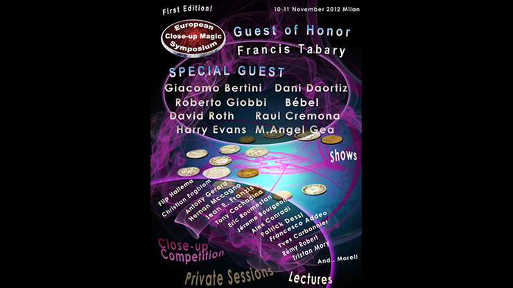 European Close-up Magic Symposium Vol. 1 by Giacomo Bertini - Video Download Giacomo Bertini bei Deinparadies.ch