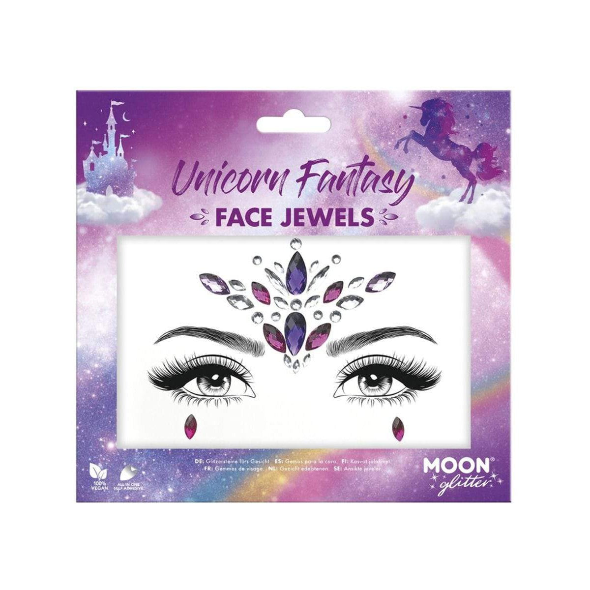 Face Jewels Moon Unicorn Fantasy Moon Creations bei Deinparadies.ch