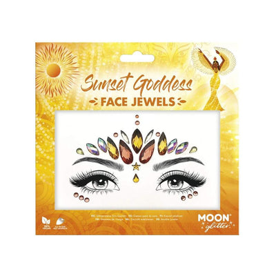 Face Jewels Sunset Goddess Smiffys bei Deinparadies.ch