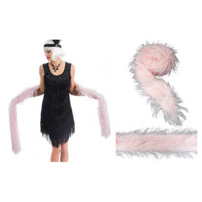 Federboa aus Kunstfedern | pink-Smiffys-Deinparadies.ch
