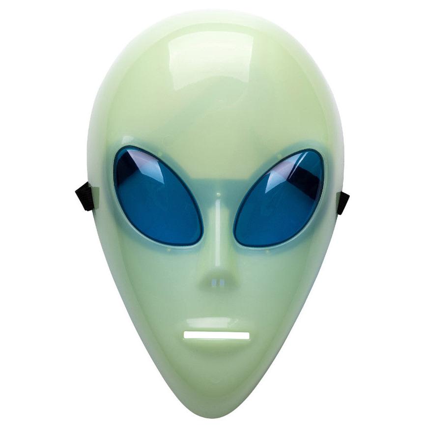 Fluoreszierende Alien Maske-Carnival Toys-Deinparadies.ch
