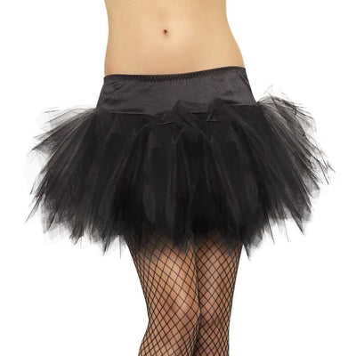 Frilly Petticoat Tutu | schwarz Smiffys bei Deinparadies.ch