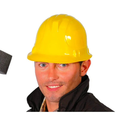 Gelber Bauarbeiter Helm Party-Guirca-Deinparadies.ch