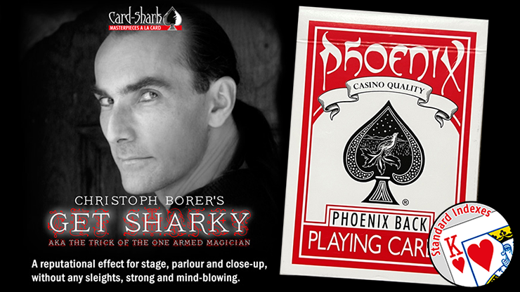 Get Sharky Phoenix | Christoph Borer - Rot - Card-Shark