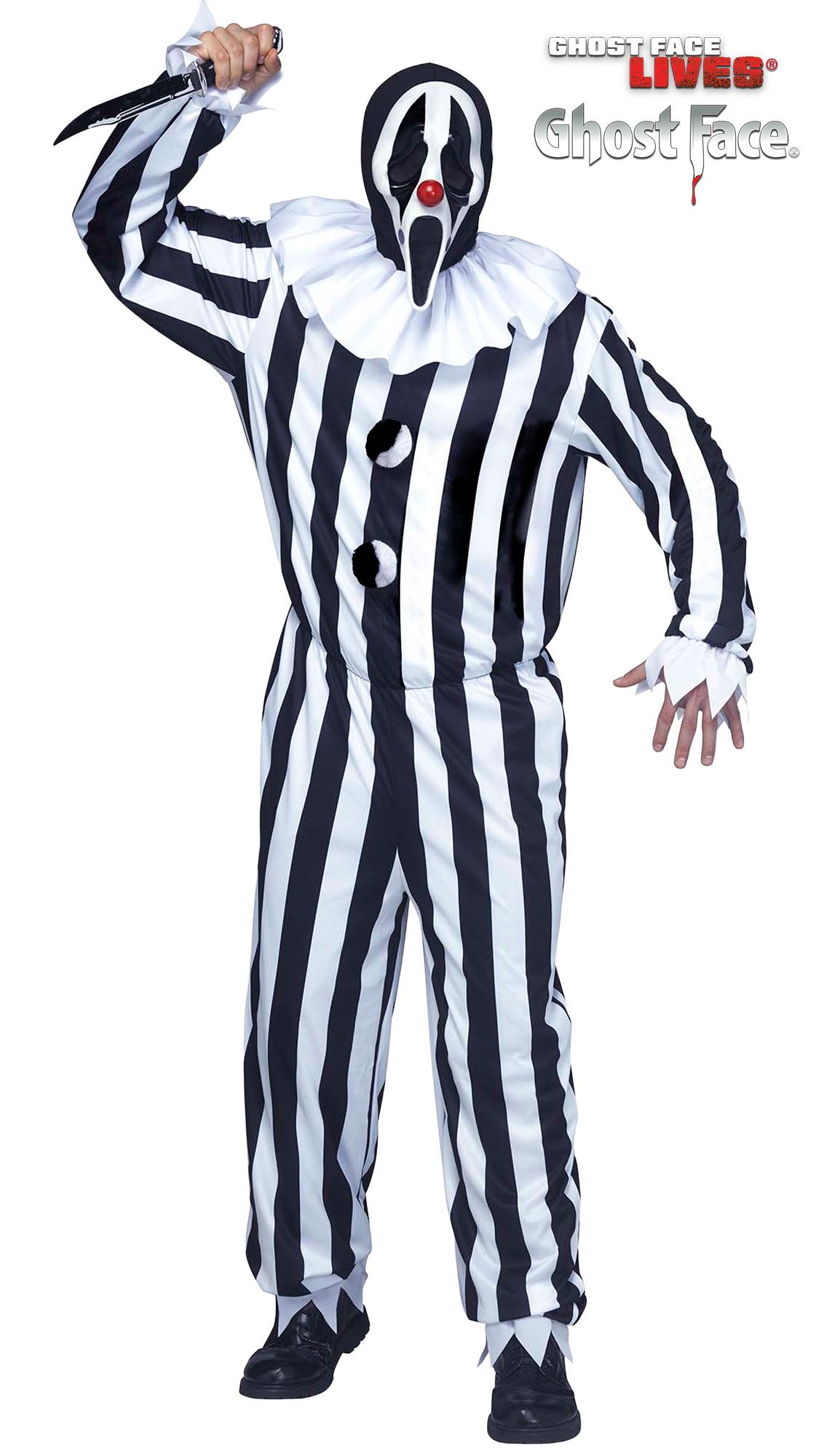 Ghost Face® Clown Kostüm-Fun World-Deinparadies.ch