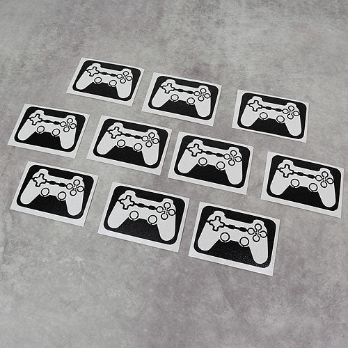 Glitter-Tattoo Schablone | 10x Game Controller-Grimas-Deinparadies.ch