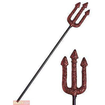 Glitzer Dreizack rot Smiffys bei Deinparadies.ch