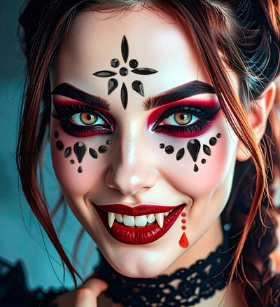 Glitzersteine fürs Gesicht | Vampiress-Widmann-Deinparadies.ch