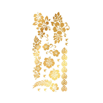 Goldene Aufklebetattos | Blumen-Guirca-Deinparadies.ch