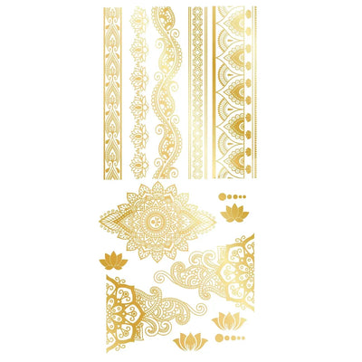 Goldene Aufklebetattos | Oriental-Guirca-Deinparadies.ch