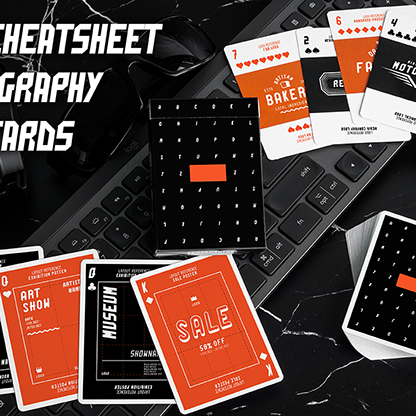 Graphic Design CheatSheet V3 Playing Cards Fundamentool bei Deinparadies.ch