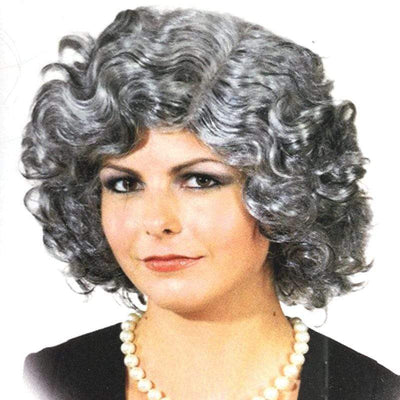 Graue Locken Perücke Orlob bei Deinparadies.ch