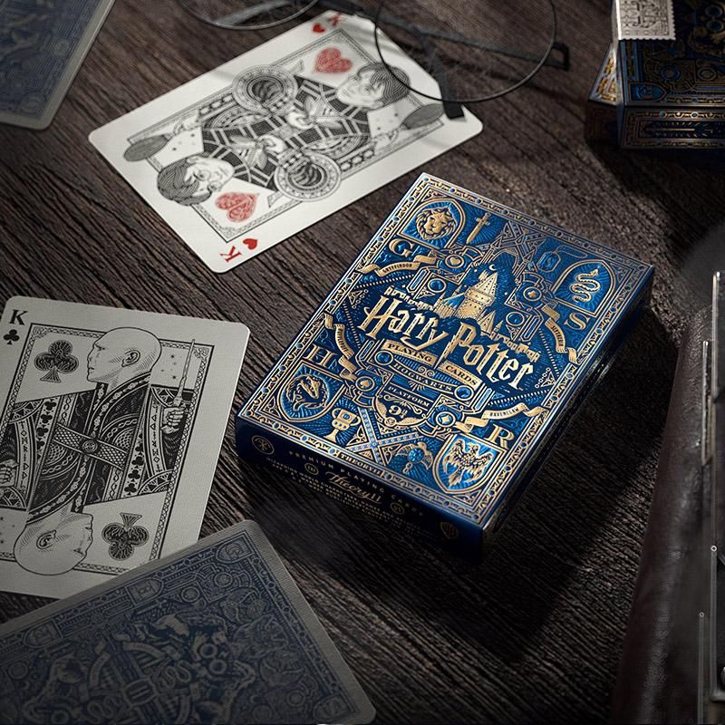 Harry Potter Cartas para jugar | azul