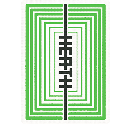 HEATH BACK PLAYING CARDS - LENNART GREEN EDITION Playing Cards