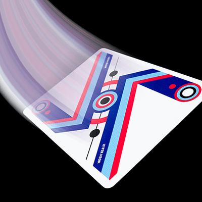 HYPER NEON Playing Cards by Riffle Shuffle Riffle Shuffle bei Deinparadies.ch