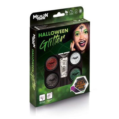 Halloween Glitter Shaker-Set | Moon Moon Creations bei Deinparadies.ch