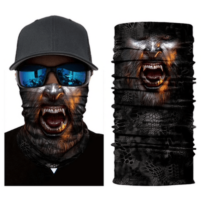 Halloween Halstuch Werewolf 3D Deinparadies.ch bei Deinparadies.ch