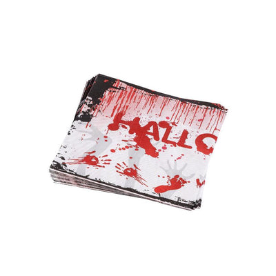 Halloween Party Blutige Servietten-Carnival Toys-Deinparadies.ch