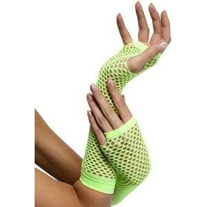 Handschuhe Netz neongrün Smiffys bei Deinparadies.ch