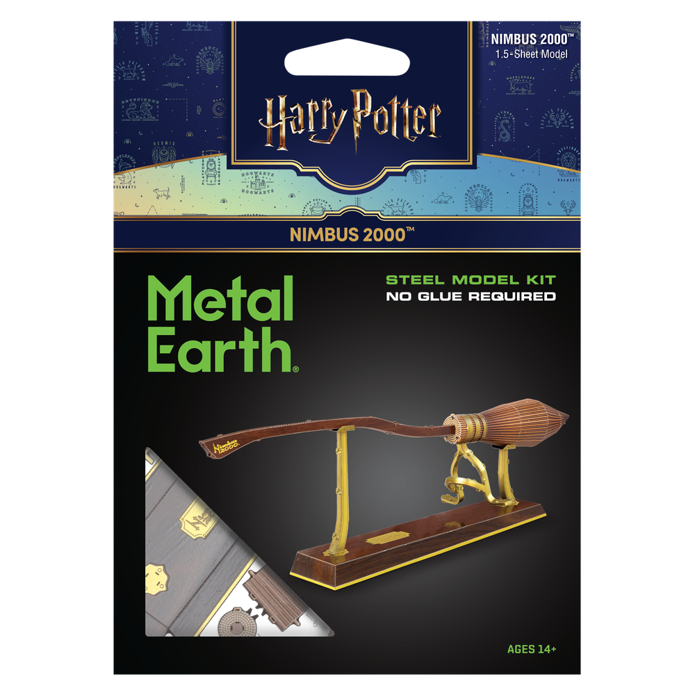 Harry Potter Nimbus 2000 | Metall Bausatz-Metal Earth-Deinparadies.ch