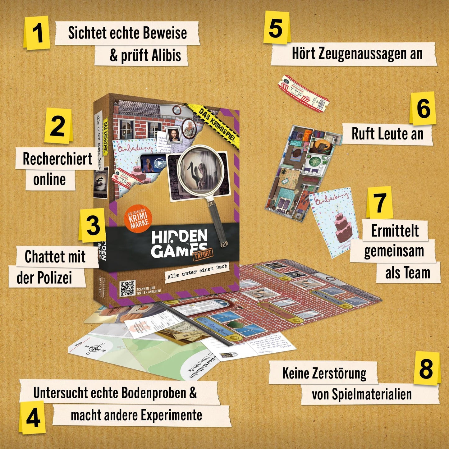 Hidden Games Tatort: Alle unter einem Dach-Hidden Games-Deinparadies.ch