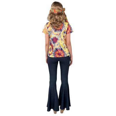 Hippie Jeansoptik Schlaghose blau Orlob bei Deinparadies.ch