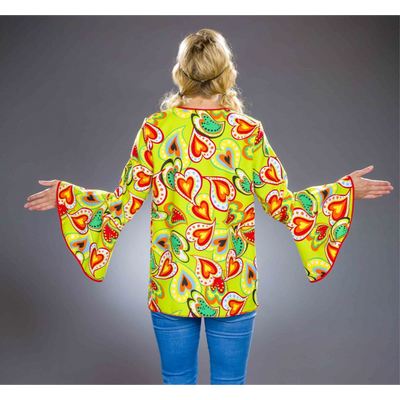 Hippiebluse Damen | Herzen Festartikel Müller bei Deinparadies.ch