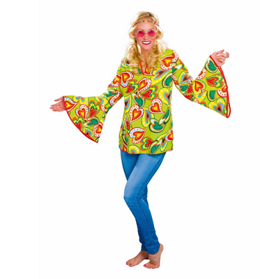 Hippiebluse Damen | Herzen Festartikel Müller bei Deinparadies.ch