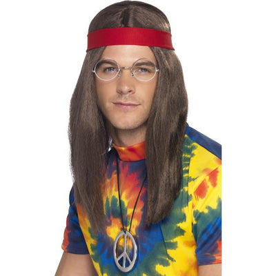 Hippy-Kit mit Perücke Smiffys bei Deinparadies.ch