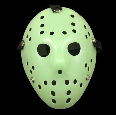 Hockeymaske grün Party Owl Supplies bei Deinparadies.ch