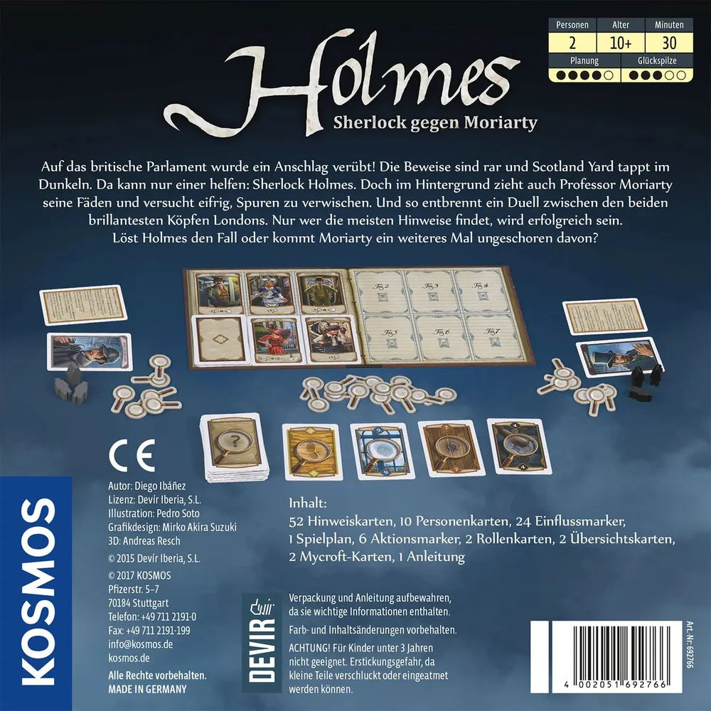 Holmes | Sherlock gegen Mortiary-Kosmos-Deinparadies.ch