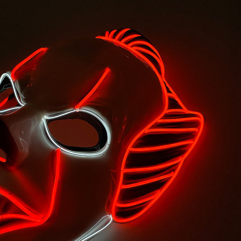 Horrormaske LED | ES Clown Party Owl Supplies bei Deinparadies.ch