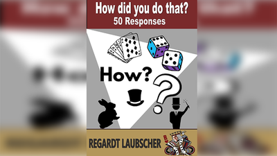 How Did You Do That? | Regardt Laubscher - Ebook-Regardt Laubscher-Deinparadies.ch