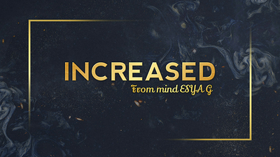 INCREASED by Esya G - Video Download Esya Bagja Gumelar bei Deinparadies.ch