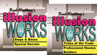 Illusion Works Set (Vol 1 thru 4) by Rand Woodbury - Video Download Murphy's Magic bei Deinparadies.ch
