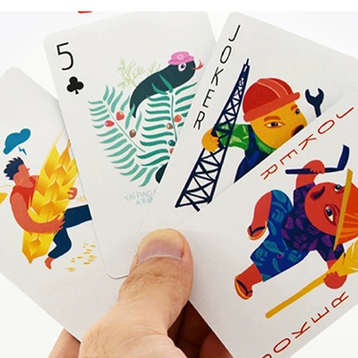 Illustration Poker Playing Cards-David Jon-Deinparadies.ch