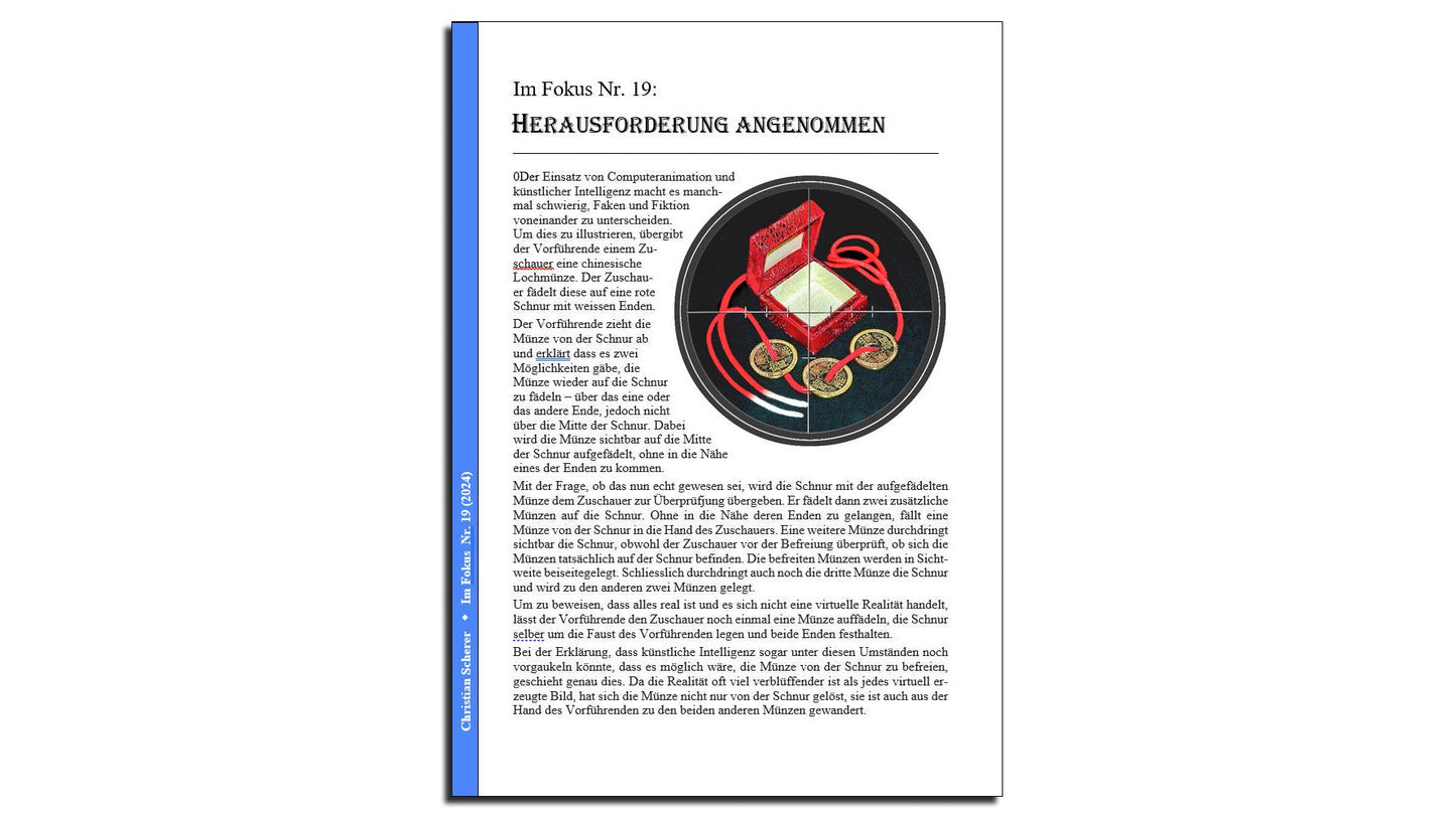 Im Fokus 19: Herausforderung angenommen