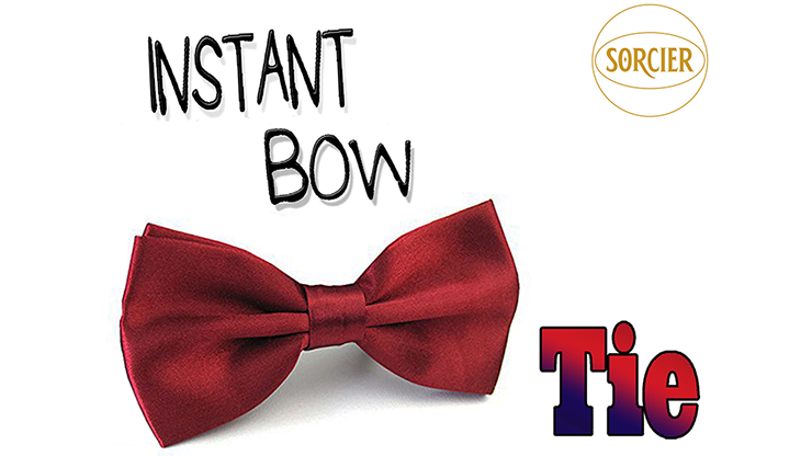 Instant Bow Tie red Sorcier Magic bei Deinparadies.ch