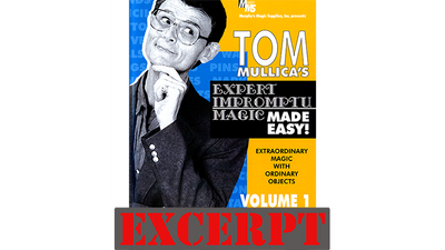 Karrel Fox's Napkin Vanish - Video Download (Excerpt of Mullica Expert Impromptu Magic Made Easy Tom Mullica- #1, DVD)