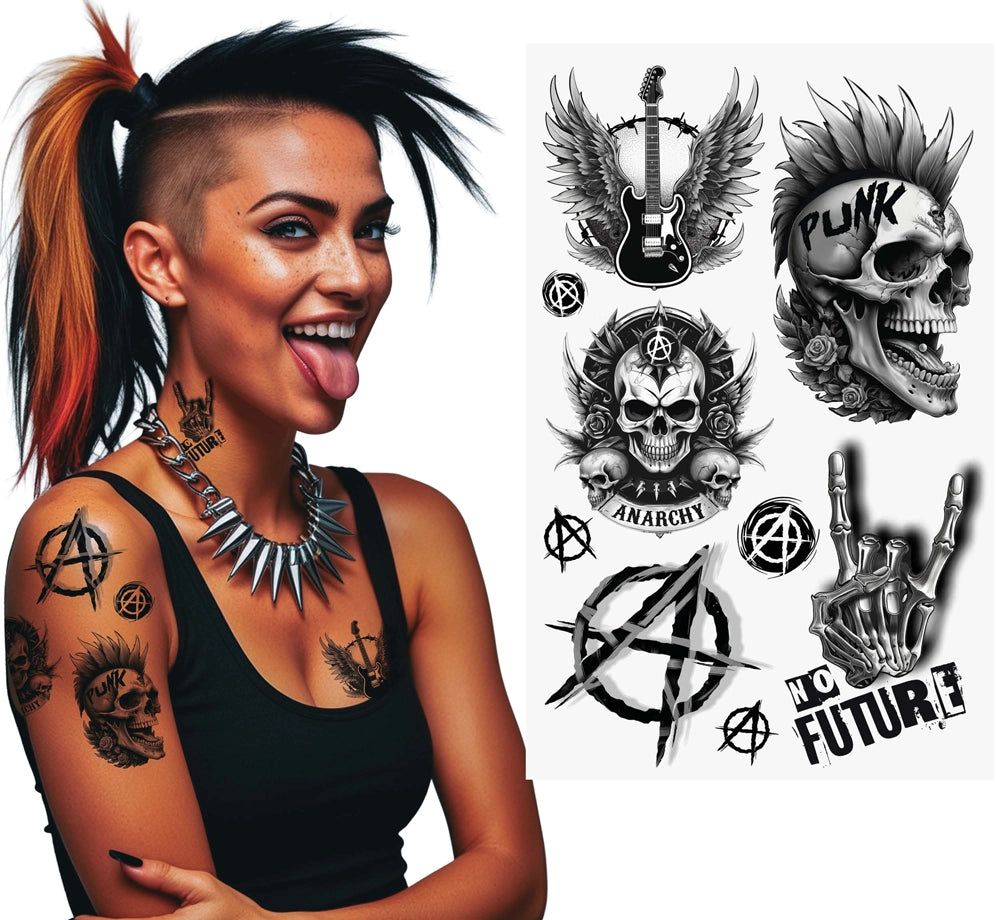 Klebetattoos | Punk-Guirca-Deinparadies.ch