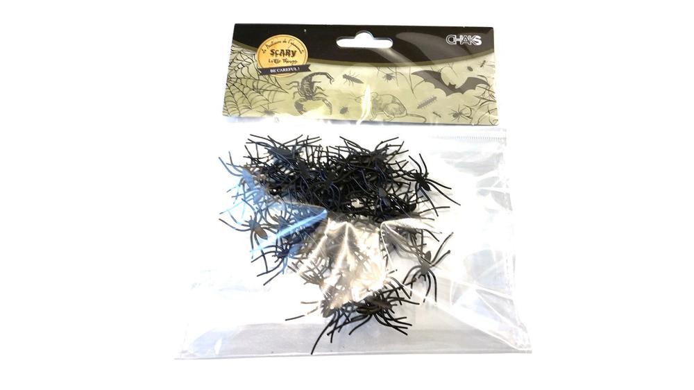 Kleine Spinnen im Set mit 50 Stück | 3,5 cm Chaks bei Deinparadies.ch