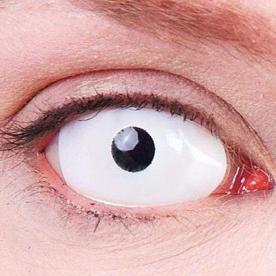 Kontaktlinsen Sclera ø22mm | 6-Monatslinsen | weiss Catcher bei Deinparadies.ch