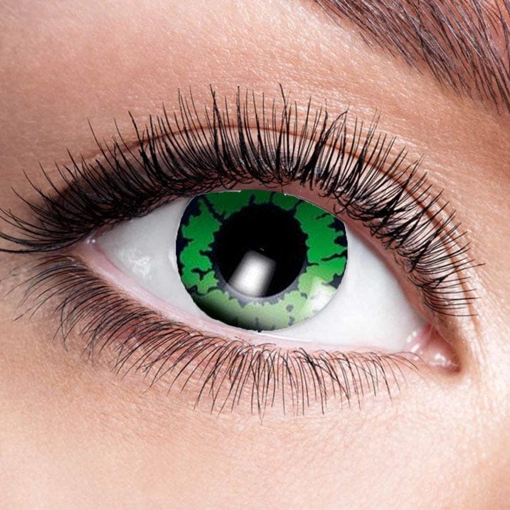 Kontaktlinsen Wolf grün Catcher bei Deinparadies.ch